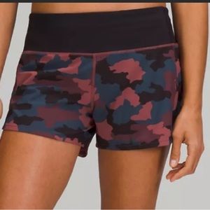 Lululemon Speed Up Shorts in Sold Out Print!